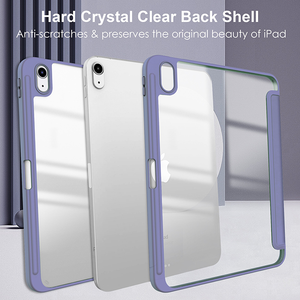 Acrylic trường hợp máy tính bảng cho <span class=keywords><strong>iPad</strong></span> 10.9 10th Gen Auto Wake ngủ 360 xoay nhựa chống sốc Bút Chì Chủ Tablet Bìa - Product Image 6