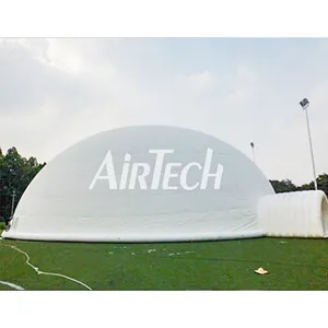 Tenda Kubah Udara Luar Ruangan, Tenda Chongqi Komersial Tiongkok, Tenda Sirkus Tiup Besar Menyenangkan