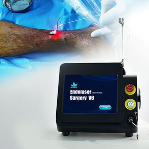 Máquina de ablación láser <span class=keywords><strong>vascular</strong></span> mínimamente invasiva e indolora de 980nm/1470nm, tratamiento láser EVLT para arañas vasculares y varices - Product Image 2