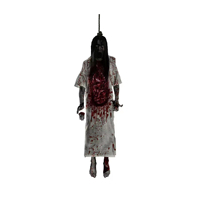 Autocollants de fenêtre d'Halloween, squelette en PVC, autocollants muraux d'Halloween, décorations murales, décorations de fantômes féminins effrayants, autocollants de porte