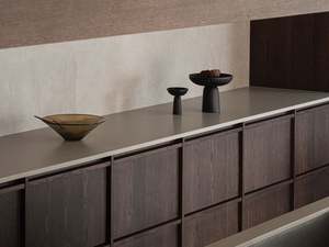 Kitchen Cabinet Home Furniture Set Cupboards Shaker American Modern Kitchen <b>Island</b> with Stain Steel <b>Table</b> Top Cupboard Sideboard - Product Image 3