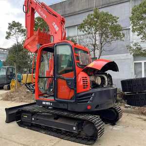 Venta barata Excavadoras usadas Kubota KX161 KX165 Excavadoras 95% Construcción de máquinas Excelentes condiciones Peso operativo de 8 toneladas - Product Image 2