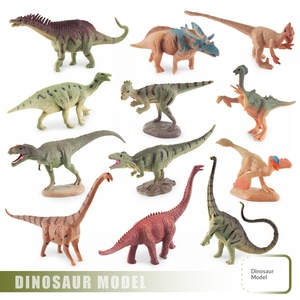 Ensemble de jouets miniatures de dinosaures jurassiques en PVC : Velociraptor, Triceratops, Stegosaurus - Vente en gros - Product Image 4
