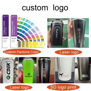 TY Bouteille d'eau intelligente de 380ml 510ml avec logo personnalisé Affichage numérique de la température Tasse à café de voyage en acier inoxydable Couvercle Style sous vide - Product Image 5