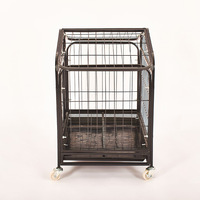 Cage mobile pour chien de haute qualité avec roues cages pour animaux de compagnie chenil pour chien
