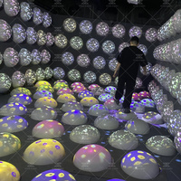 Jeux interactifs de projection de plancher de mur de projecteur interactif d'amusement d'intérieur pour des enfants