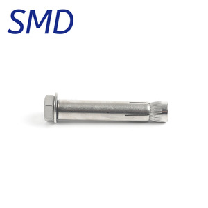 Perno de Expansión de Acero Inoxidable SMD M6 M8 M10 M12, Hexagonal Externo, Parcialmente Roscado, para Uso Industrial en Metal - Product Image 3