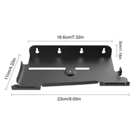 Kit de montage mural pour Play Station 5 Console mince support de contrôleur peu encombrant support d'écouteur pour PS5 Kit d'accessoires minces