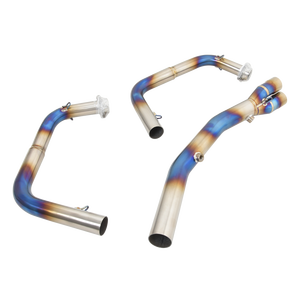 Système complet d'échappement de moto pour Kawasaki ninja250 modifier le tuyau de liaison avant en acier inoxydable - Product Image 6