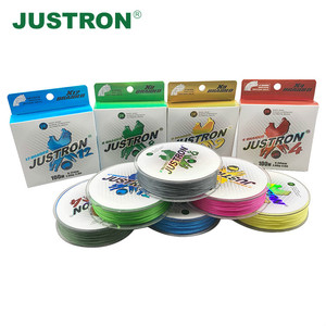 Hilo de pesca de 8 ondas de 150m, línea de pesca verde, gris, azul, rojo y amarillo, 8 líneas de Pe trenzadas con soporte - Product Image 1