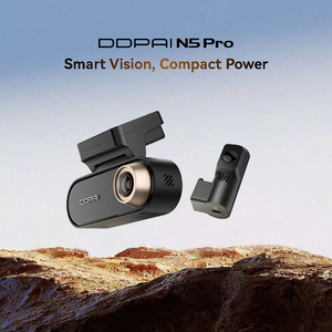 Caméra embarquée DDPAI N5 Pro 12V à double objectif, grand angle 150°, Wi-Fi 6, enregistreur vidéo 4K, double stockage, enregistrement en boucle, vision nocturne - Product Image 1