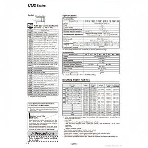 Piezas neumáticas SMC Compact Cylinder - Product Image 1