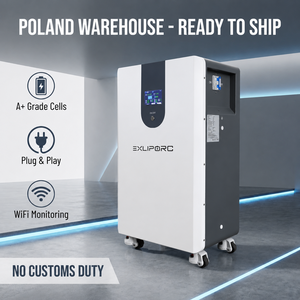 Batería de fosfato de hierro y litio de 16 kWh, 51.2V 324Ah, para ESS doméstico, 8000 ciclos, compatible con BMS de 200A, Growatt, Solis, almacén en Polonia, UE - Product Image 1
