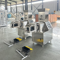 Machine extrudeuse automatique de snacks à vis simple en acier inoxydable pour boules de fromage, maïs soufflé, céréales et riz, modèles 45, 55 et 65