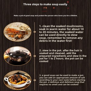 Gói Súp Nấm đầy màu sắc tươi khô <span class=keywords><strong>matsutake</strong></span> morel thành phần người lớn hàng đầu của cửa hàng favourite túi bao bì - Product Image 5