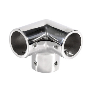Base de tuyau en acier inoxydable 316 de 78 pouces et 1 pouce pour remplacement de rail de bateau - Product Image 3