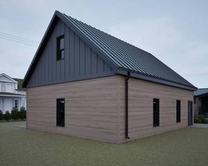 Panel de Techo Metálico de Diseño Moderno con Costura Vertical, Aleación de Aluminio Duradera, Anticorrosión, Resistente al Fuego, Aislamiento Acústico - Product Image 6