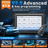 XTOOL D7W All Keys Lost Car Key Programming Obd Scanner Tool Bidirectional Diagnosis Machine Car Key Programmer for All Vehicles