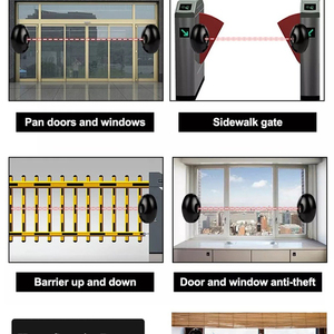 Cảm biến tia hồng ngoại đơn IP55 chống nước 20m hệ thống báo động chống trộm cảm biến quang điện an toàn tia hồng ngoại DC 12-24V - Product Image 4