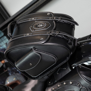 Sac de moto rétro, style punk européen et américain, sac de modification pour équipement de conduite tout-terrain, sac de cyclisme très vendu - Product Image 4
