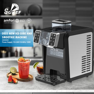 SOHEF Machine à glaçons et smoothies 2-en-1 portable d'extérieur avec écran LCD automatique, broyeur <span class=keywords><strong>de</strong></span> glace, appareil <span class=keywords><strong>de</strong></span> cuisine <span class=keywords><strong>de</strong></span> <span class=keywords><strong>table</strong></span> - Product Image 2