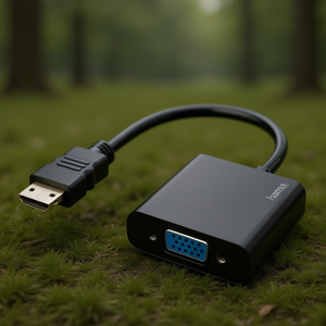 Connecteur vidéo Vga Hdmi Noir 00200343 - Product Image 3