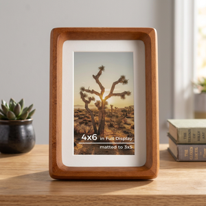 Aqdus Saleem AS-WD12L Natural Oak Wood Handmade for Lightweight Rectangular Wall Mount <b>Picture</b> <b>Frame</b> 11x14-<b>Wholesale</b> India - Product Image 3