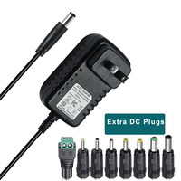 Adaptateur secteur AC/DC 100-240V 5V 6V 9V 12V 0.5A 1A 1.5A 2A 2.5A 3A 4A