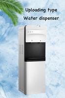 Chaud froid chaud 2 robinets distributeur d'eau à chargement par le haut compresseur de petite taille refroidisseur d'eau de refroidissement avec verrouillage enfant eau chaude