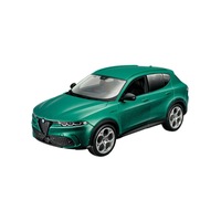 Bburago 1:24 Alfa Romeo, Modelo de Auto Metálico Fundido a Presión, Pieza Coleccionable para Exhibición, con Caja de Color, para Hombres