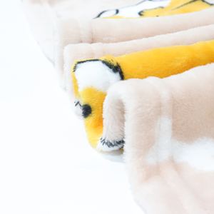 Personnalisé 100% Polyester Pet Chien Sieste Couverture Double Face Corail Flanelle <span class=keywords><strong>Minky</strong></span> Peluche Polaire Dessin Animé Marine Joyeux Solide Voyage - Product Image 4
