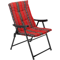 Chaise lune moderne arabe du Moyen-Orient personnalisée, avec structure métallique, portable, de luxe, pour la détente, la pêche en extérieur et le camping, pliable