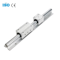 Rail de guidage linéaire à mouvement circulaire en aluminium robuste SBR16 CNC à longueur personnalisée pour équipement d'automatisation
