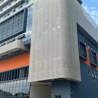 Panneau métallique perforé micro-pénétrant en aluminium pour isolation acoustique des murs et plafonds intérieurs