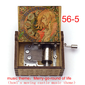 Nuevo <span class=keywords><strong>Castillo</strong></span> móvil <span class=keywords><strong>de</strong></span> madera <span class=keywords><strong>Howl</strong></span> Merry Go Round of Life Song caja <span class=keywords><strong>de</strong></span> música con manivela para Navidad cumpleaños regalo <span class=keywords><strong>de</strong></span> chico <span class=keywords><strong>de</strong></span> San Valentín - Product Image 4