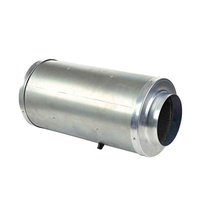 Ventilador de Conducto Inteligente de Velocidad Variable con Silenciador, Motor EC Ultrasilencioso, Ventilador de Extracción para Sótano, Sistema de Circulación de Aire HVAC