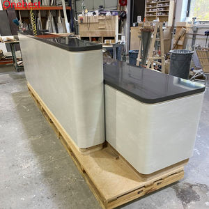 نوعية ممتازة مخصصة اللون كوريان أثاث الأسنان مكتب استقبال عيادة طبية لشخصين - Product Image 1