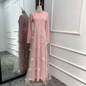 מודפס ג 'ורג' ט <span class=keywords><strong>Kurtis</strong></span> ג 'ורג' ט שיפון <span class=keywords><strong>Kurtis</strong></span> חדש סגנון ערבית העבאיה לנשים - Product Image 3