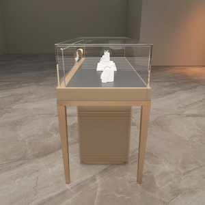 Exhibición de Joyería Moderna Diseño de tienda de joyería Diseño interior Anillo de joyería pequeño Escaparate con luz - Product Image 4