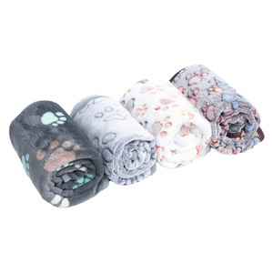 Zachte Schattige Warme Pluizige Fleece Flanellen Hond Puppy Pad Mat Gooi Deken - Product Image 1