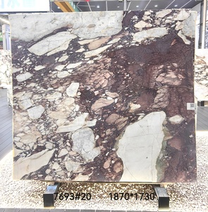 Dalle de marbre moderne <span class=keywords><strong>italienne</strong></span> Calacatta Viola, prix au pied carré, panneau mural en marbre Calcutta Viola <span class=keywords><strong>pour</strong></span> la décoration de <span class=keywords><strong>douche</strong></span> - Product Image 1