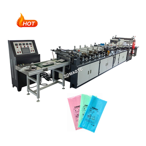 Tự động nhựa bao bì thực phẩm túi làm Túi máy trung tâm hàn miếng vải hình tam giác túi với con dấu giữa PLC và động cơ thành phần cốt lõi - Product Image 1