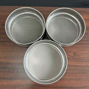 מסננת מעבדה מפלדת אל-חלד, מסננת רוטטת, מכשיר סינון קרקע - Product Image 6