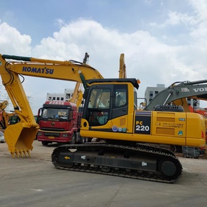 Excavadora de cadenas japonesa PC220-8 de alta calidad, confiable para construcción y paisajismo, equipo de construcción de 22 toneladas con motor y caja de cambios. - Product Image 3