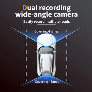 Pour <span class=keywords><strong>Xiaomi</strong></span> Electronics 4.5 pouces Android écran double lentille voiture fenêtre moniteur de sécurité avant et arrière <span class=keywords><strong>Dashcam</strong></span> noir 1 an vidéo - Product Image 4