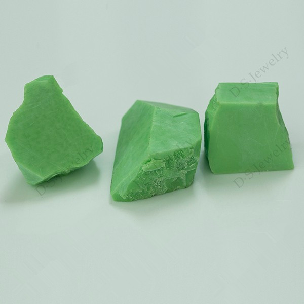 008/2 # сырой нанонефритовый цветной продукт, драгоценный камень, зеленый наностатический грубый необработанный камень для продажи