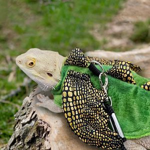 Costume Elegante e Confortevole Verde con Ali per Lucertole, <span class=keywords><strong>Conigli</strong></span> e Furetti - Abito da Festa per Animali Domestici - Product Image 2