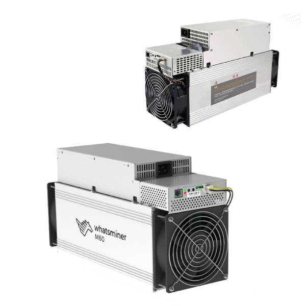 MicroBT Whatsminer M60 Air Cooling 156Ths-180Ths Bitcoin ASIC Miner with 3422W Whatminer M60 Asic Miner Btc Asic Miner