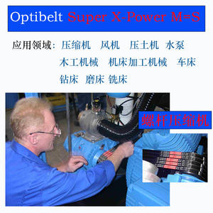 Opite Toothed Transmission Belts Red Label XPA1120 XPA882 1582 1700 3000 Special for Air Compressors - Product Image 4