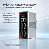 Gateway Modbus para Riel DIN, RS232/485 a Ethernet, Convertidor TCP/RTU, Industrial, para Automatización de Fábricas Inteligentes